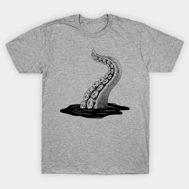 Ink tentacle T-Shirt by KateBlubird
